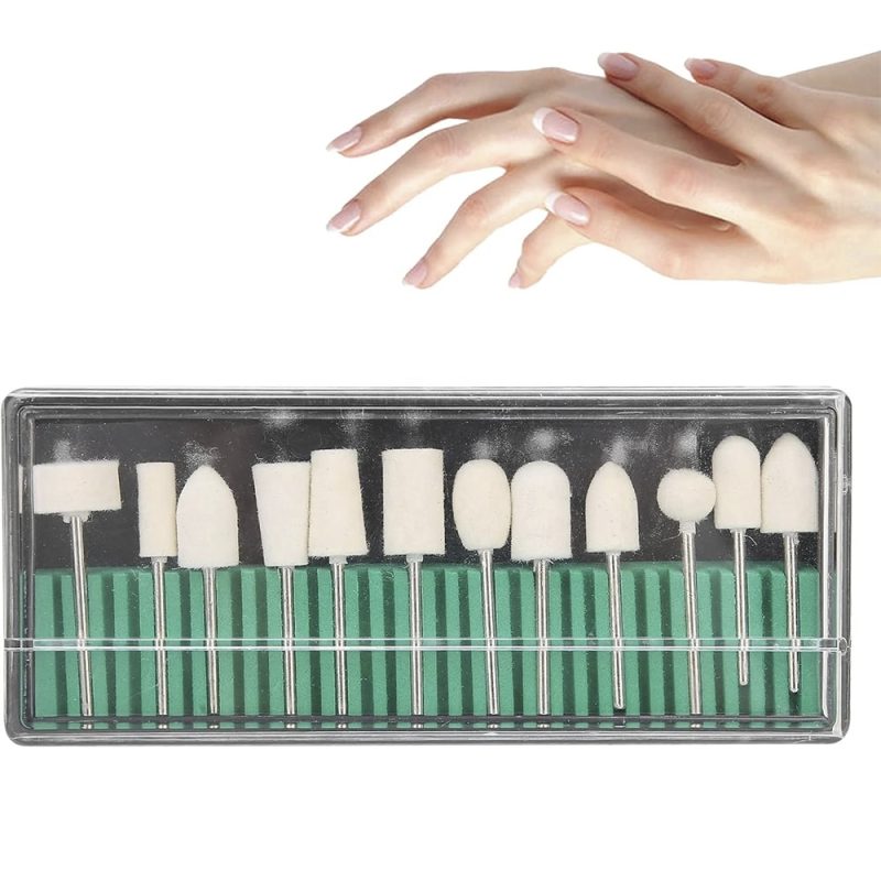 Negle Bit Sæt - 12-dele - til polering og formgivning