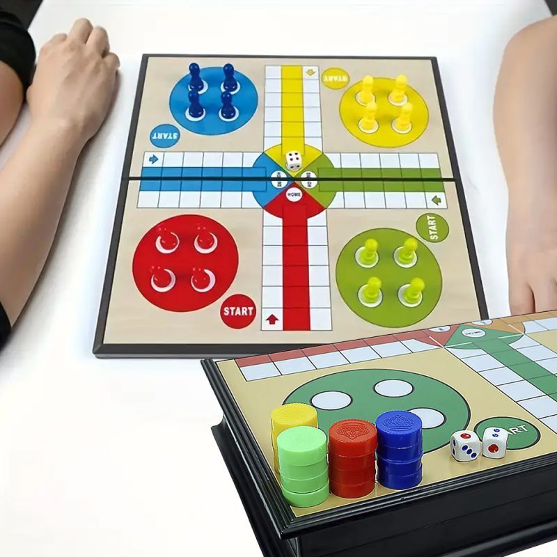 Familiespillet Ludo – Perfekt til rejser og hjemmebrug