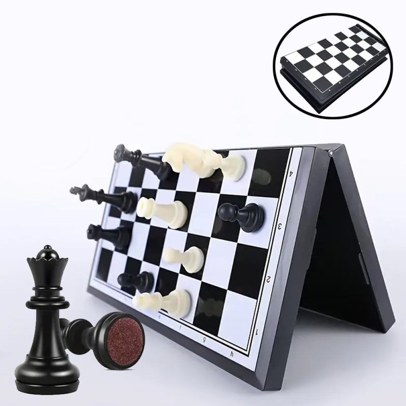 Skak – Det Magnetiske Spil Til Rejser og Hjemmebrug