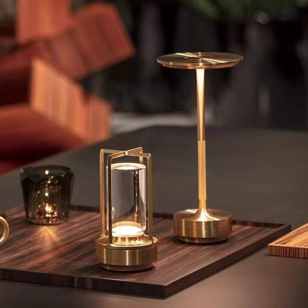 Bordlampe LED m/touch & genopladelig funktion - Billede 3